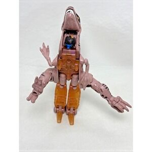 1996 Transformer Beast Wars Pink Dinobot Action Figure Not Complete Vintage 90s‎